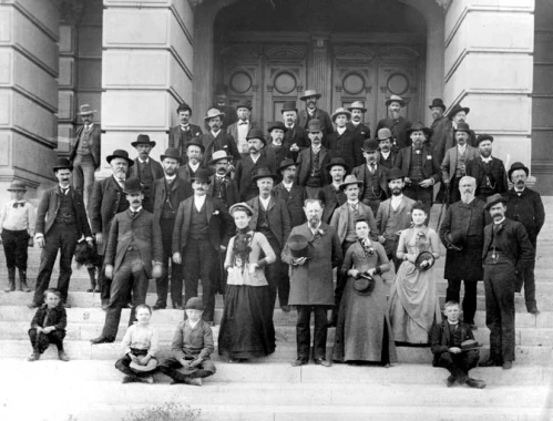 Wyoming State Constitutional Convention 1889